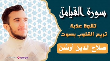 تلاوة عذبة تريح القلوب بصوت صلاح الدين أوشن - سورة القيامة