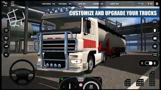 لعبة تريلات موبايل يورو تراك سموليتر euro truck simulator Pro 2020
