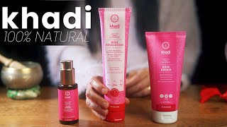 Natural Hair Shampoo & Conditioner for Dry Frizzy Hair - Khadi Rose Revolution