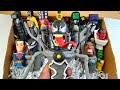 Box full of 5 skibidi toilet venom toiletspeakerman camera man titan tv toys  satisfying asmr