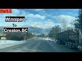 Canada Truck Driver | Part-2 | Ultimate views | Winnipeg to Creston |
