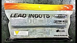 Lead Ingots from Do-It Molds