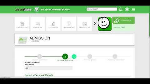 Upload/create a Student account in classtune