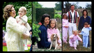 Download Lagu 💕♥️Queen Silvia And King Carl Gustaf With Little Princess Madeleine \u0026 Princess Victoria Family❣️ MP3