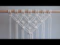 DIY Macrame Tutorial - Starting Your Work! Overlapping Square Knot Pattern