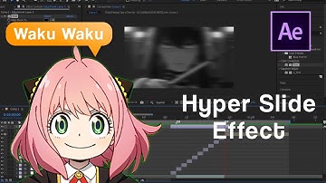 How to Make Hyper Slide Effect! [After Effects]