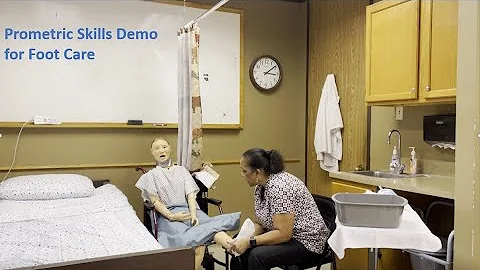 Texas Prometric Skills Guidelines Demo for Foot Care