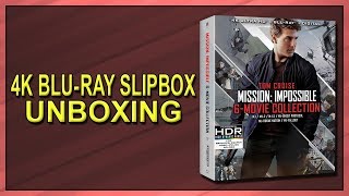 Mission: Impossible - 6-Movie Collection 4K+2D Blu-ray Slipbox Unboxing