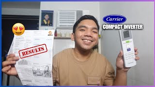 CARRIER Compact Inverter 1HP: Electricity Bill Result 🤑 & Quick Review