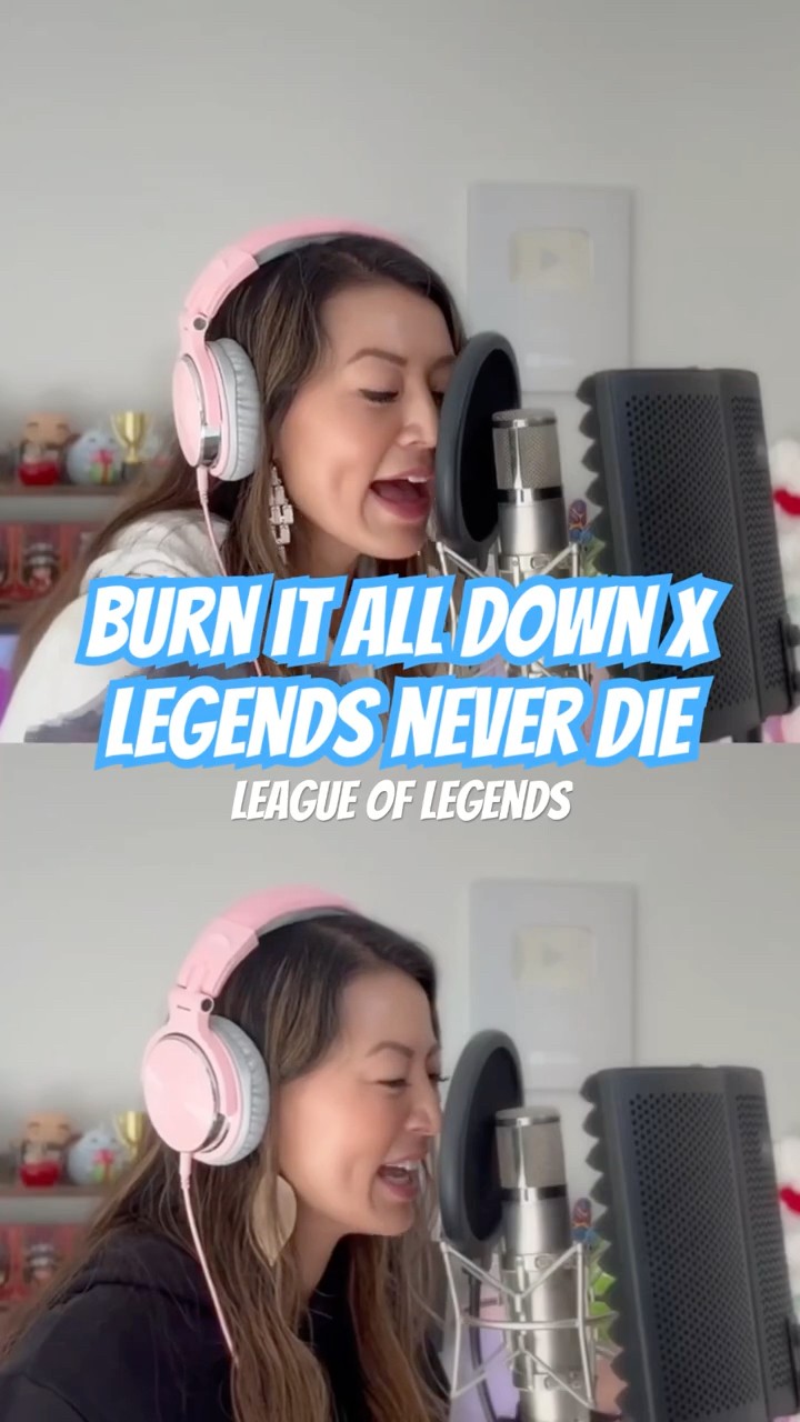 Burn It All Down x Legends Never Die (Mashup) - League of Legends | Cover by Kathy Wen Pt. 3