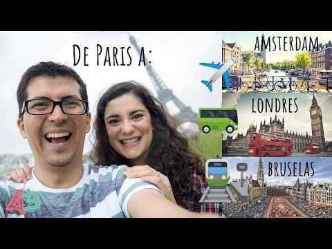 Video: Viaje desde Londres, Reino Unido y París a Tours, Valle del Loira