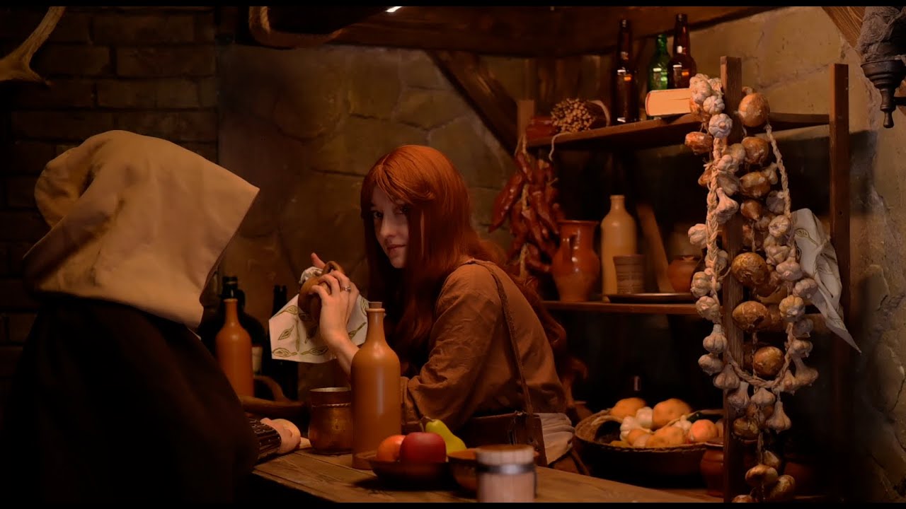 ASMR | Новые знакомства в таверне | фентази история, толпа, шепот (ep2)