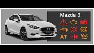 Mazda 3 Dashboard Warning Lights