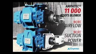 Amphitec vacuum equipment | 11000 Roots Blower Pump