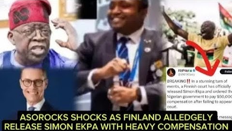 SIMON EKPA ALLEGEDLY WITH $50,000 COMPENSATION NIG GOV SHOCK AS FIN FINALLY DROP CHARGES 