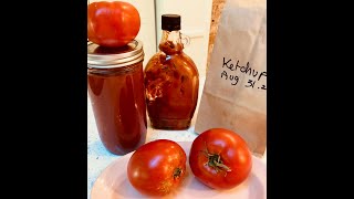 Homemade Fermented Ketchup, updated