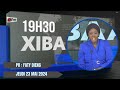 Xibaar yi 19h du 23 mai 2024 prsent par faty dieng