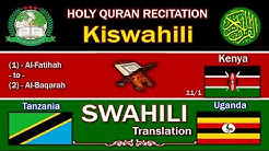 Holy Quran Recitation With Swahili / Kiswahili / Translation 11/1-HD  - Durasi: 8:05:12. 