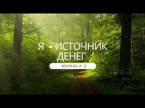 Мораль и Деньги. Программа "Я Источник Денег " . 4 тело Автор-Наталья Лежнина.