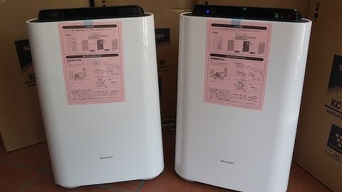 SHARP KC D70 Plasma Máy lọc không khí, kiêm bù ẩm khử mùi diệt khuẩn nội địa Nhật