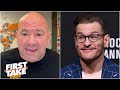 Dana White names his UFC Mount Rushmore and sees Stipe Miocic as the heavyweight GOAT | First Take