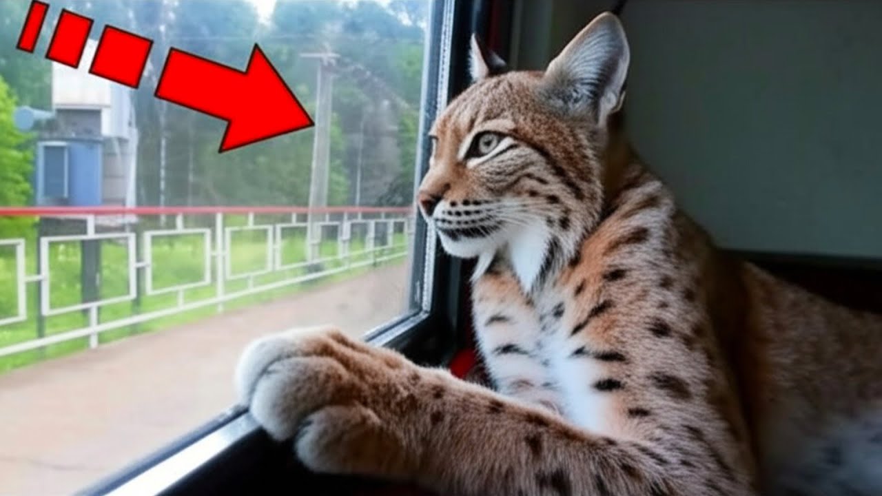 He Left The Bobcat On The Train And Got Off. But Then The Incredible Happened!