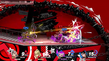 Smash Ultimate Zelda and Samus Team Battle