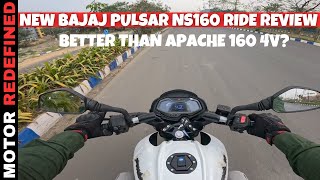 All New Bajaj Pulsar NS160 LED Headlamp Ride Review Is Here | Better Than Apache 160 4V?