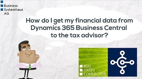 BSH DATEV Connector Dynamics 365 Business Central