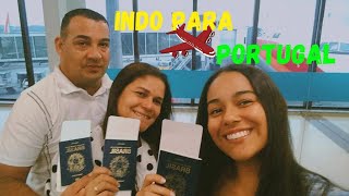 Primeira viagem de avião - indo para Portugal!!!