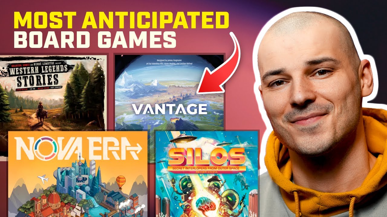 Most Anticipated BOARD GAMES of 2025 YouTube