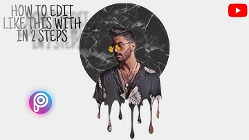 PICSART DRIPPING EFFECT EDITING TUTORIAL | PICSART EASY EDITING | AZ STUDIO