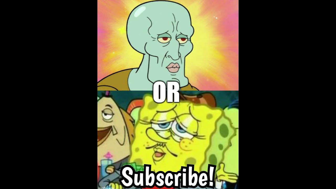 Handsome Squidward OR Rich SpongeBob? - YouTube