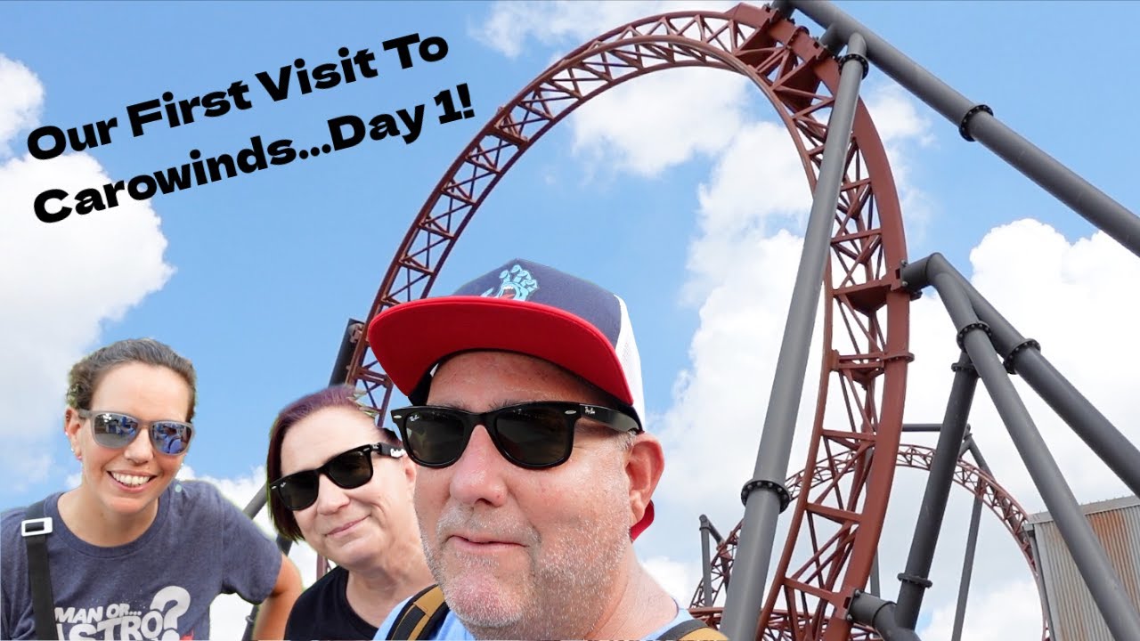 SE Coaster Trip 2023 our first time at Carowinds! Day 1...spent riding