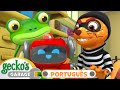 Weasel, o Ladrão de Plantas! | MELHORES EPISÓDIOS DO GECKO | Desenhos Animados Infantis em Português