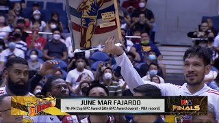 June Mar Fajardo Best Player of the Conference | Honda S47 PBA Philippine Cup 2022