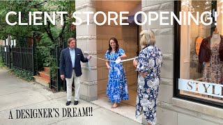 Client Store Opening - Seeing my designs IRL!