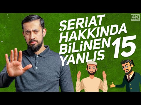 Şeriat Hakkında Bilinen 15 Yanlış | Mehmet Yıldız