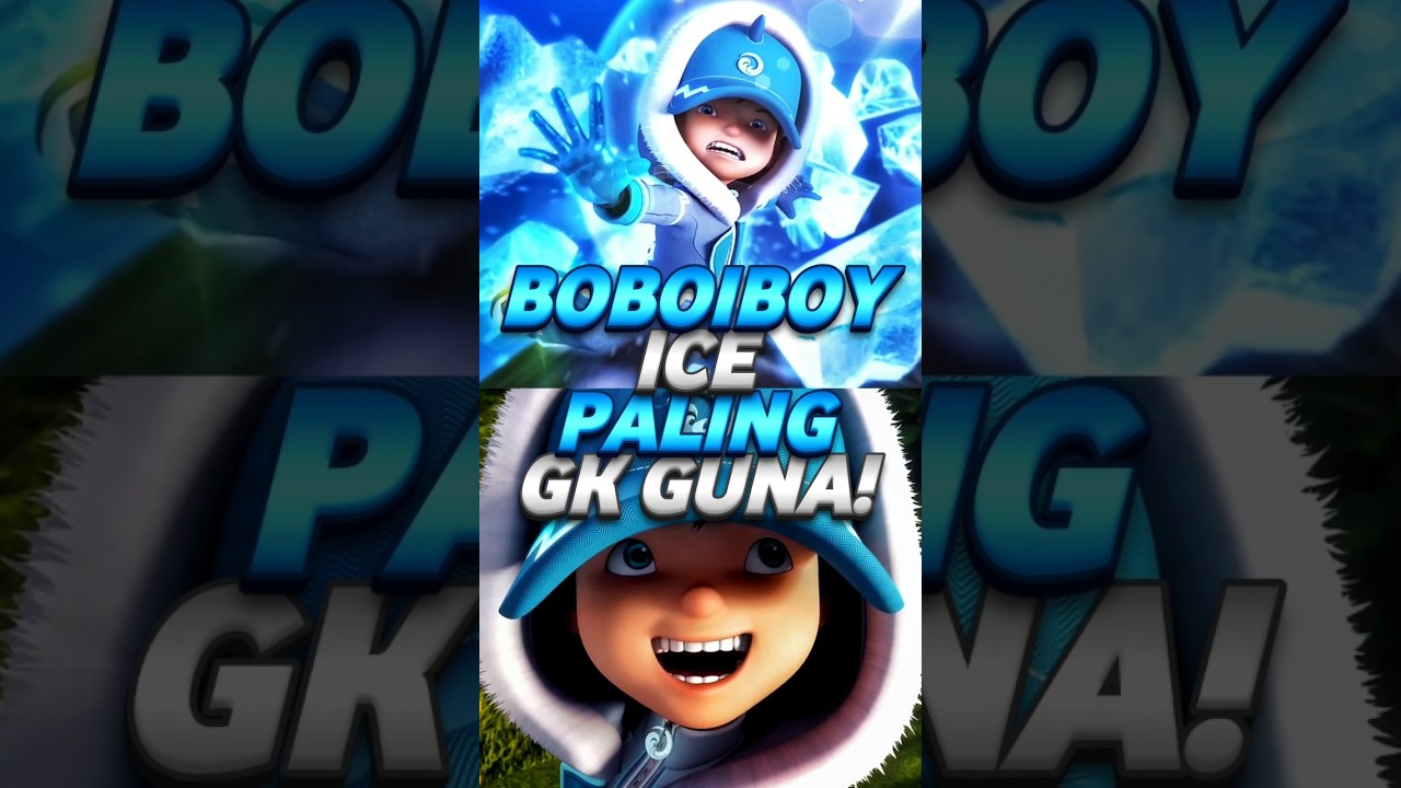 Boboiboy Ice Elemental Paling Gk Guna? ❄️