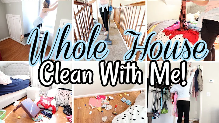 WHOLE HOUSE CLEAN WITH ME | CLEANING MOTIVATION 20...
