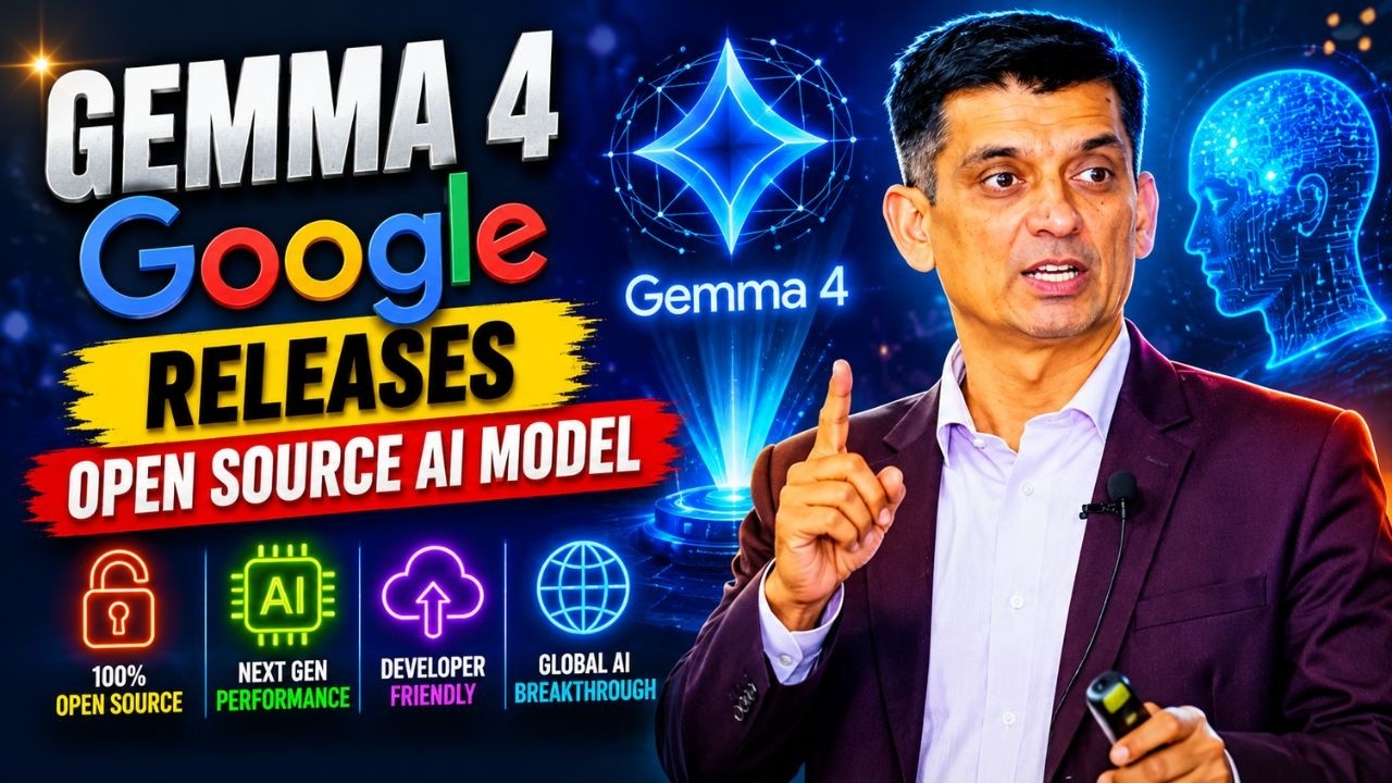 Google Releases Open Source AI Model - GEMMA 4 - YouTube