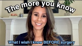 FIBROID SURGERY STORY | What I wish I knew BEFORE my first surgery.