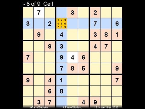 How to Solve Guardian Sudoku Expert 5862 November 19, 2022