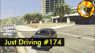Airport to Hotel (Playa Vista) | GTA V | Just Driving #174