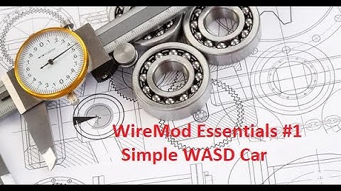 GMOD WireMod Fundamentals 2024/2025 (Engineer Style): Simple WASD Car TUTORIAL [Ep. 01]