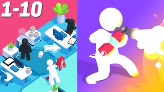 STAFF Gameplay Walkthrough Level/Day 1-10 iOS Android | Job Game | Real Life Simulator Hack screenshot 3