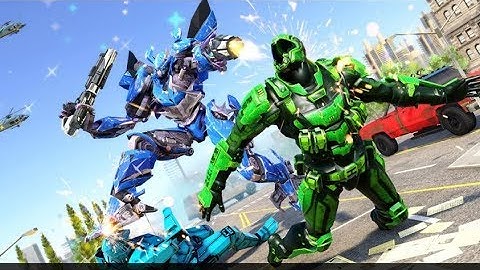 Amazing Police Horse Robot Transformation Part-1 | Rescue City Robot Wars Android GamePlay