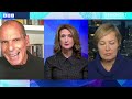 “We're returning to a pre-1945 world” Yanis Varoufakis & Gillian Tett on "fractious" global politics