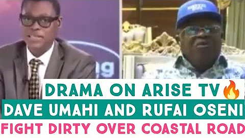 Rufai Oseni Låmbast Minister Of Works David Umahi in A Heated Argument 🔥- Who Are You Rufai
