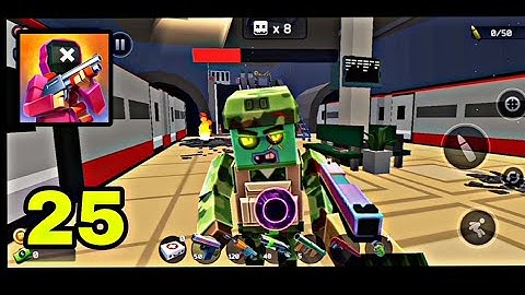 Pixel Combat: Pixel Combat Zombie Strike Gameplay Walkthrough Part 25 (ios android)